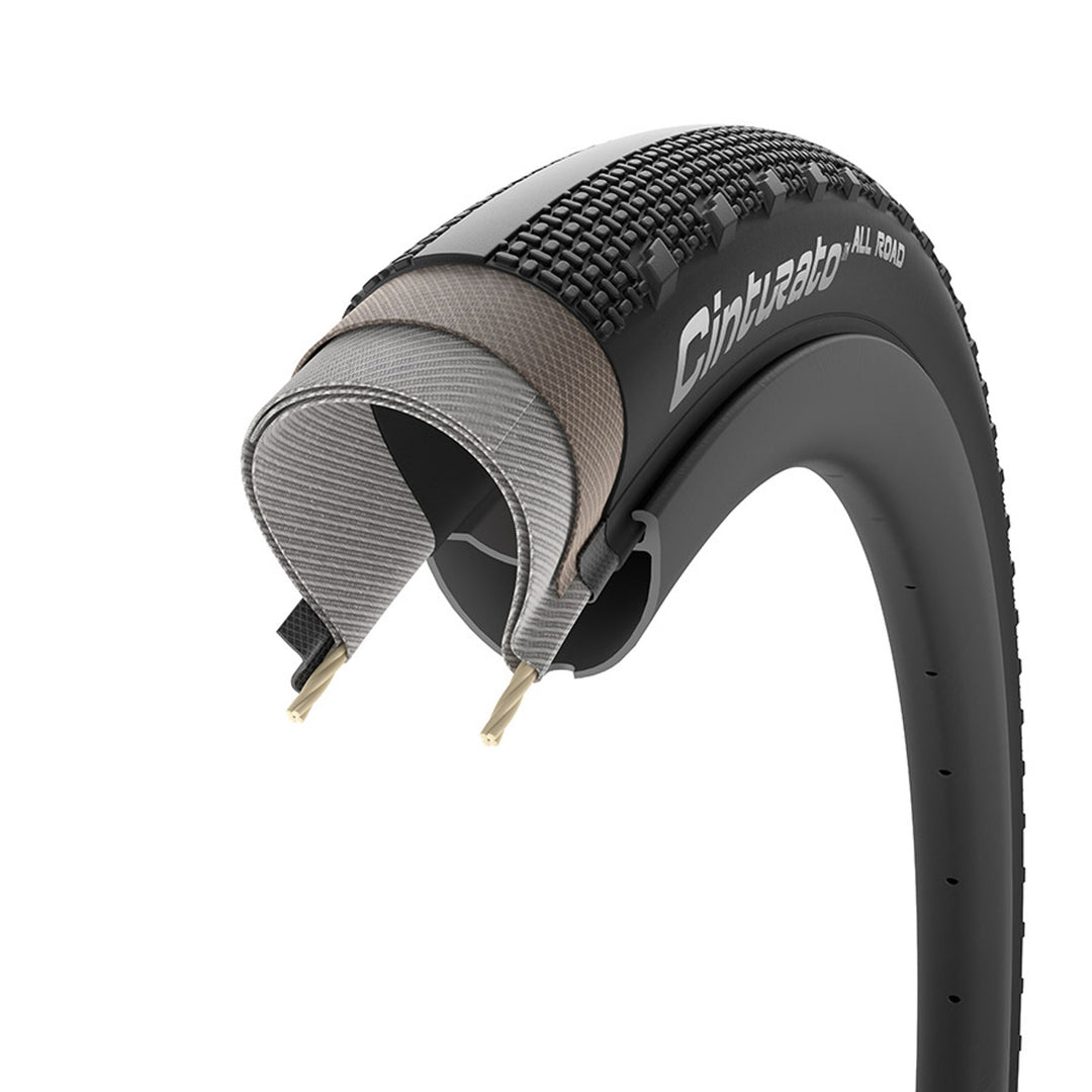 Cinturato All Road, Gravel Tire, 700x35C, Tanwall