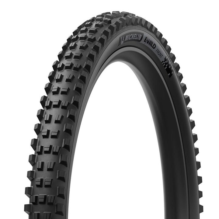 E-WILD RACING LINE Front Tire - Folding - Tubeless Ready - Black