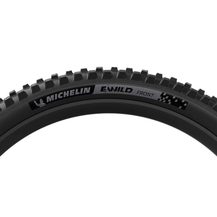 E-WILD RACING LINE Front Tire - Folding - Tubeless Ready - Black