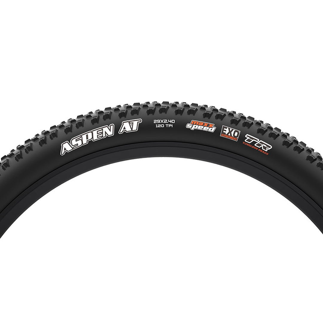 Aspen AT Tire - Folding - Tubeless Ready - Black