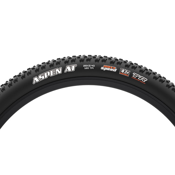 Aspen AT Tire - Folding - Tubeless Ready - Black