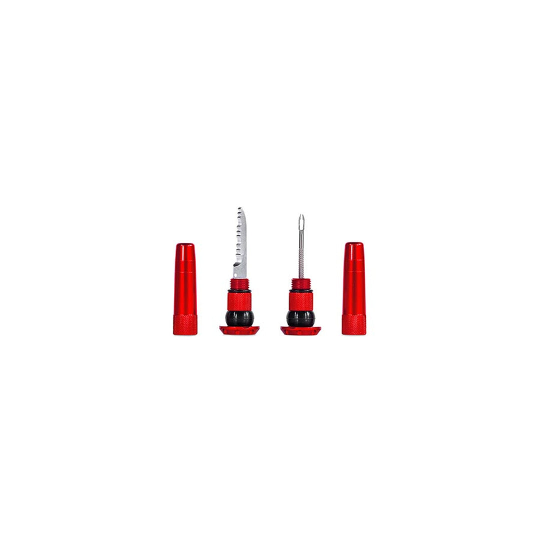 Stealth Tubeless Plugs, Patch Kit, Orange, Pair