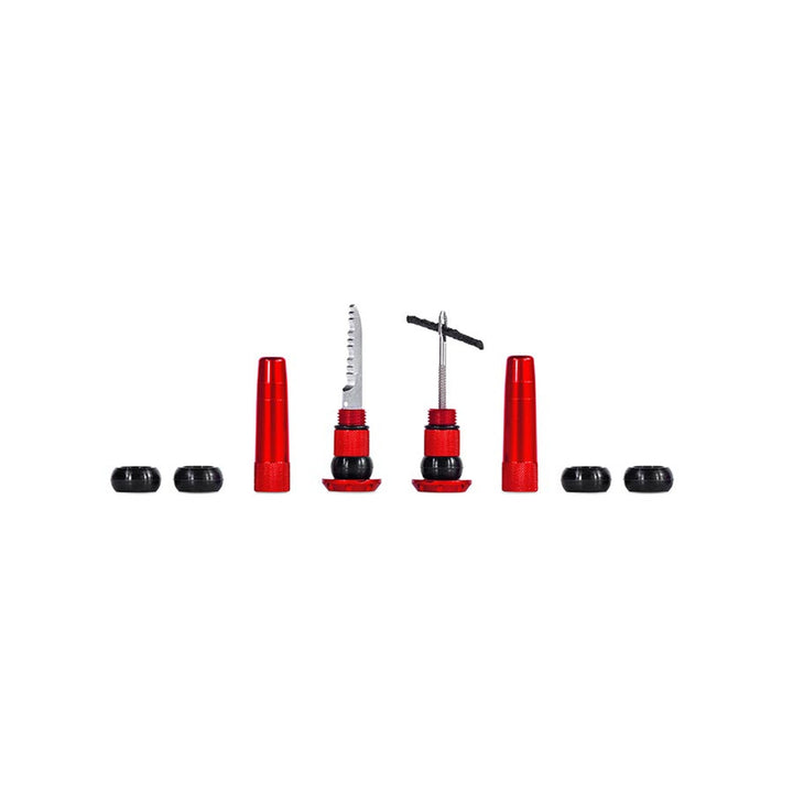 Stealth Tubeless Plugs, Patch Kit, Orange, Pair