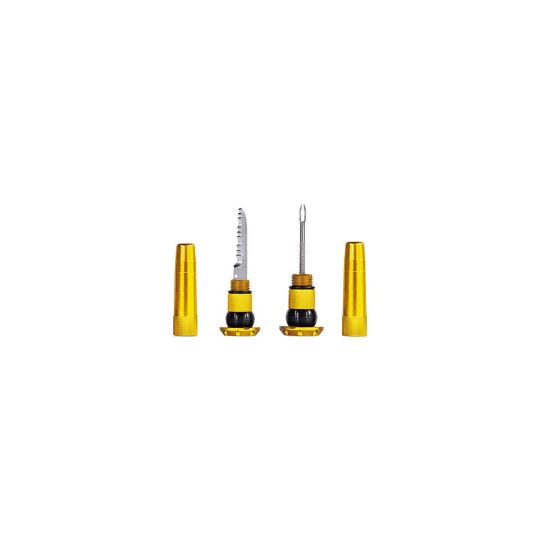 Stealth Tubeless Plugs, Patch Kit, Orange, Pair