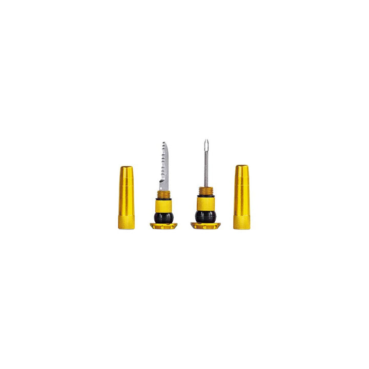 Stealth Tubeless Plugs, Patch Kit, Orange, Pair