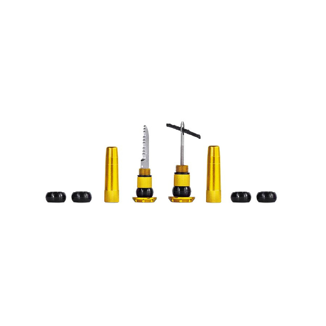Stealth Tubeless Plugs, Patch Kit, Orange, Pair
