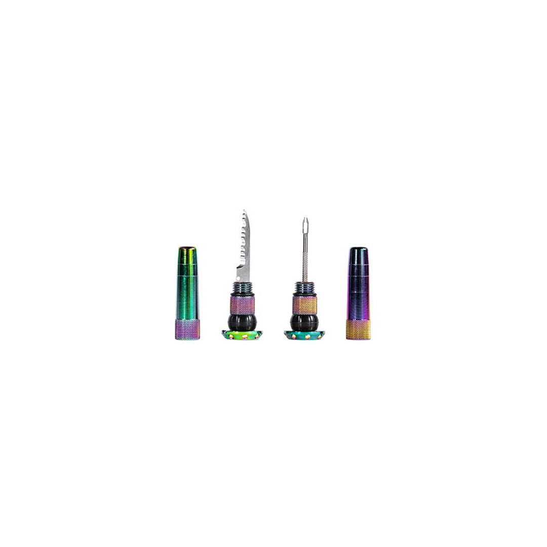 Stealth Tubeless Plugs, Patch Kit, Orange, Pair