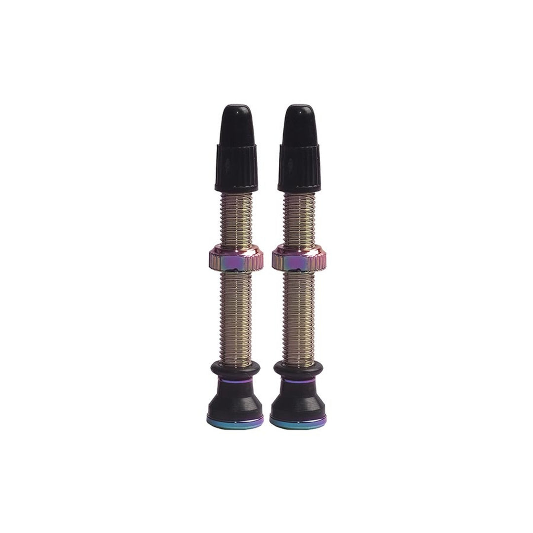 Tubeless Valves, Tubeless Valve, Presta, 44mm, Red, Pair