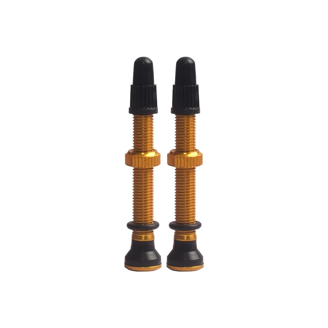 Tubeless Valves, Tubeless Valve, Presta, 44mm, Red, Pair