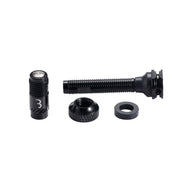 BTI-166 Valve CoreCap, Tubeless Valve, 40mm, Black, Pair