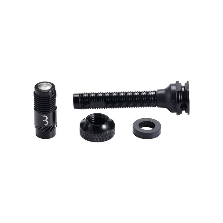 BTI-166 Valve CoreCap, Tubeless Valve, 40mm, Black, Pair