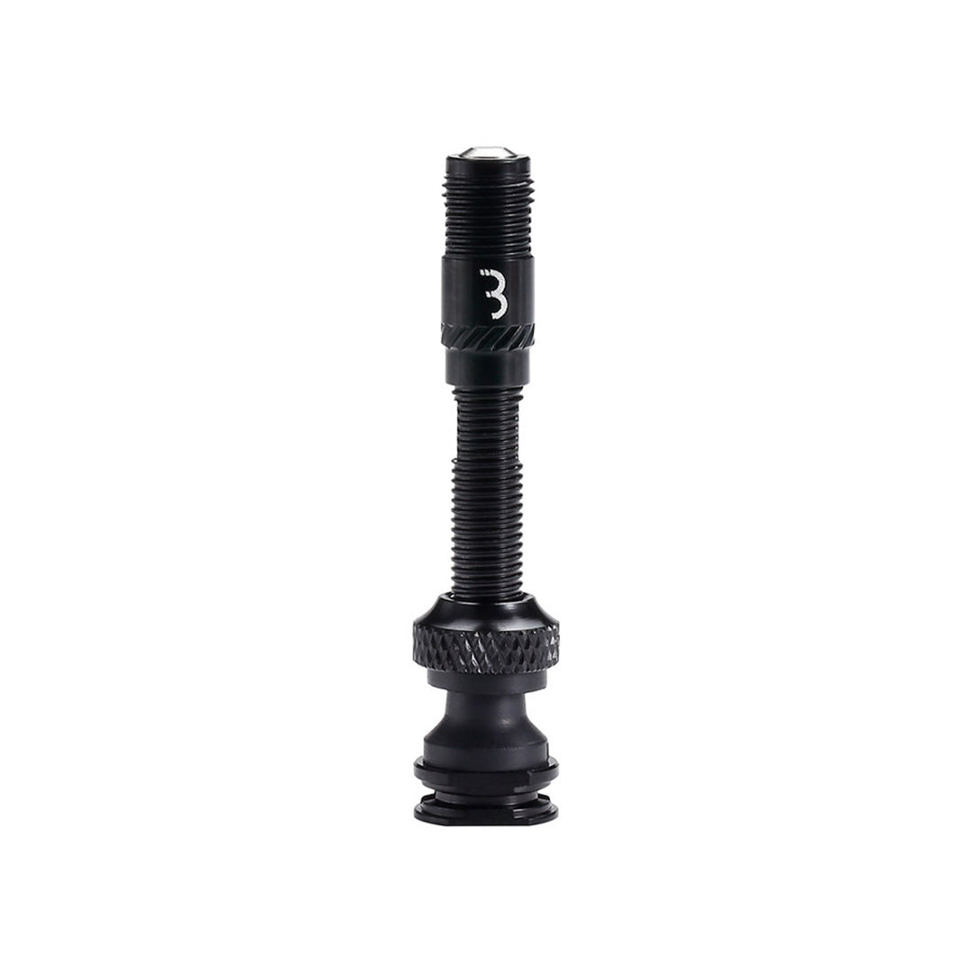 BTI-166 Valve CoreCap, Tubeless Valve, 40mm, Black, Pair
