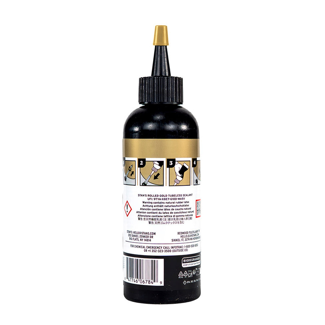 Rolled Gold Sealant Tube