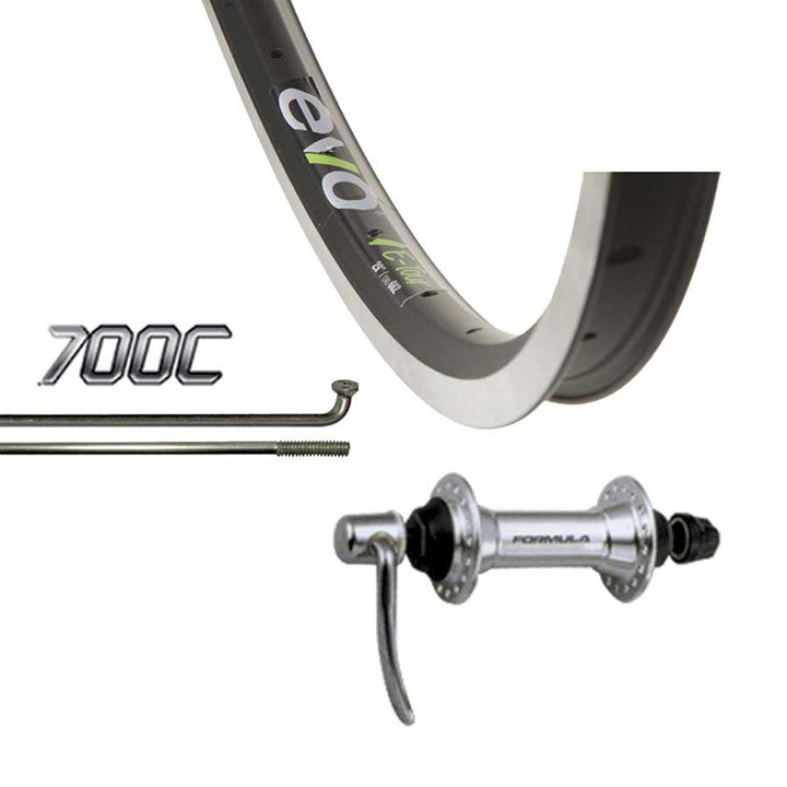 Touring - 700C - Evo Tour 19 Black/Stainless Wheel