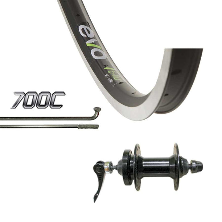 Touring - 700C - Evo Tour 19 Black/Stainless Wheel