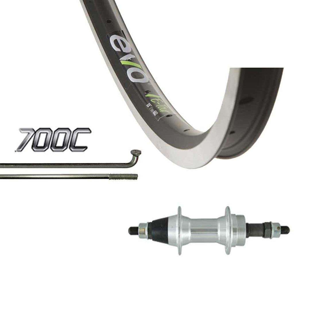 Touring - 700C - Evo Tour 19 Black/Stainless Wheel