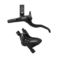 Deore BL-M4100 / BR-MT420, MTB Hydraulic Disc Brake, Rear, Post mount, Disc: Not included, Black