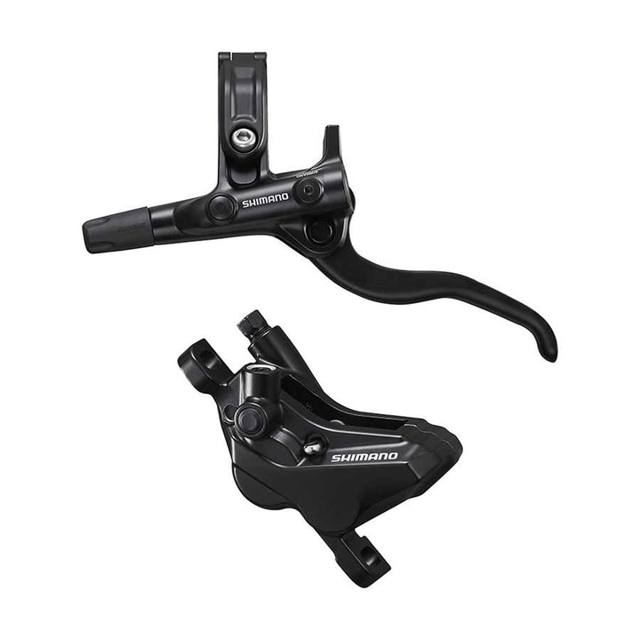Deore BL-M4100 / BR-MT420, MTB Hydraulic Disc Brake, Rear, Post mount, Disc: Not included, Black