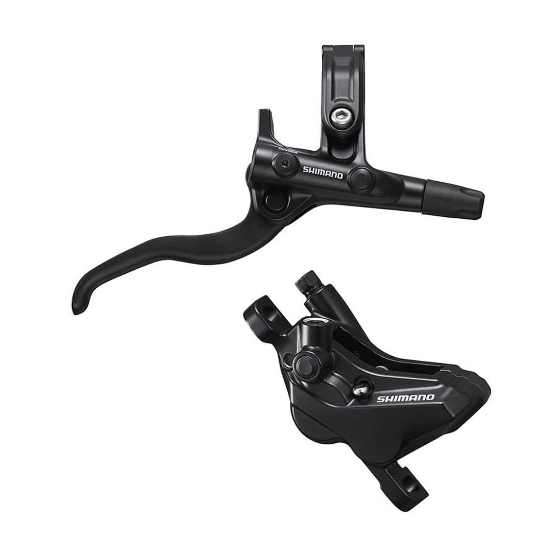 Deore BL-M4100 / BR-MT420, MTB Hydraulic Disc Brake, Rear, Post mount, Disc: Not included, Black