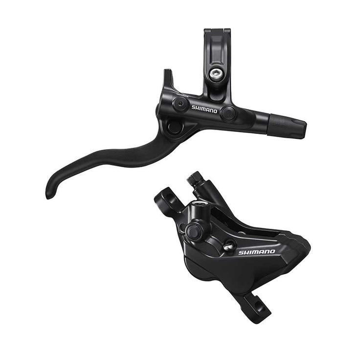 Deore BL-M4100 / BR-MT420, MTB Hydraulic Disc Brake, Rear, Post mount, Disc: Not included, Black