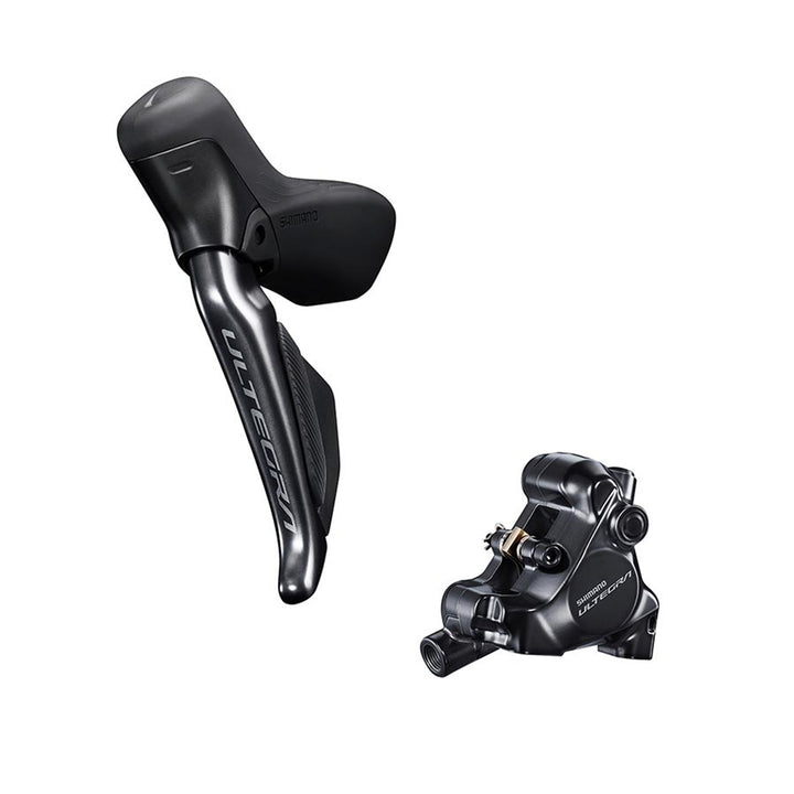 Dura Ace Di2 ST-R9270 / BR-R9270, Road Hydraulic Disc Brake, Rear, Flat mount, 140 or 160mm (not included), 175g, Black, IR9270DRRDSC170F