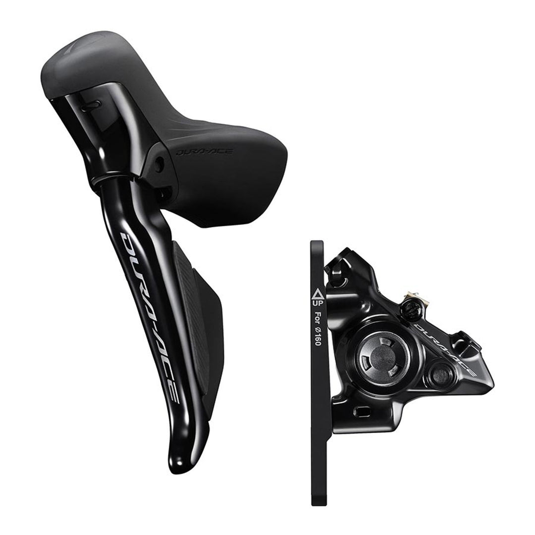 Dura Ace Di2 ST-R9270 / BR-R9270, Road Hydraulic Disc Brake, Rear, Flat mount, 140 or 160mm (not included), 175g, Black, IR9270DRRDSC170F