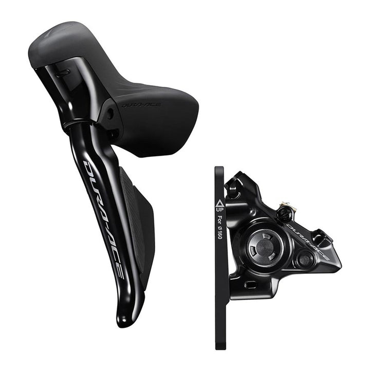 Dura Ace Di2 ST-R9270 / BR-R9270, Road Hydraulic Disc Brake, Rear, Flat mount, 140 or 160mm (not included), 175g, Black, IR9270DRRDSC170F