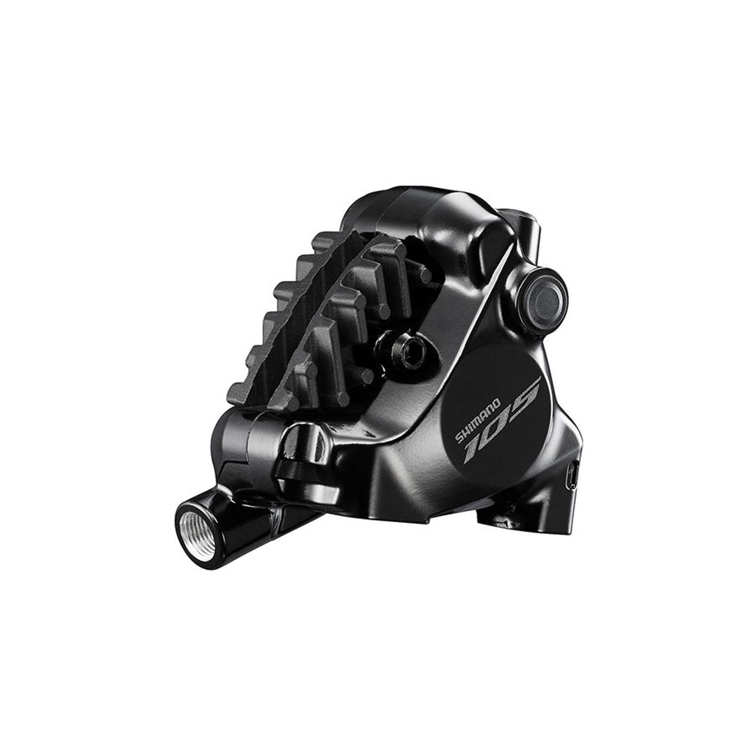 105 BR-R7170, Road Hydraulic Disc Brake, Rear, Flat mount, Black, IBRR7170RDRF