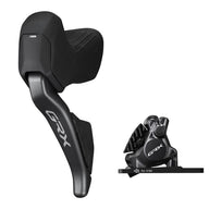 GRX Di2 ST-RX825 / BR-RX820, Road Hydraulic Disc Brake, Rear, Flat mount, 140 or 160mm (not included), 136g, Black, IRX8251DRRDSC170A