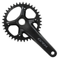 GRX FC-RX610-1, Crankset, Speed: 12, Spindle: 24mm, BCD: 110, 38, 170mm, Black, Road Disc