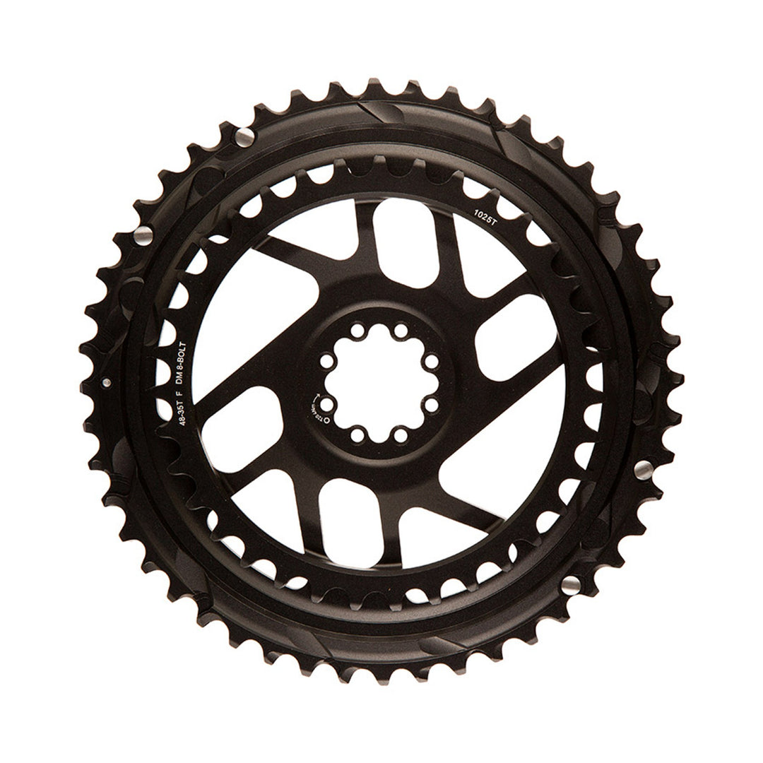 Rival E1 2x Direct Mount Chainring - Black