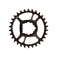 X-SYNC Eagle Steel 6mm F1 Chainring - Black