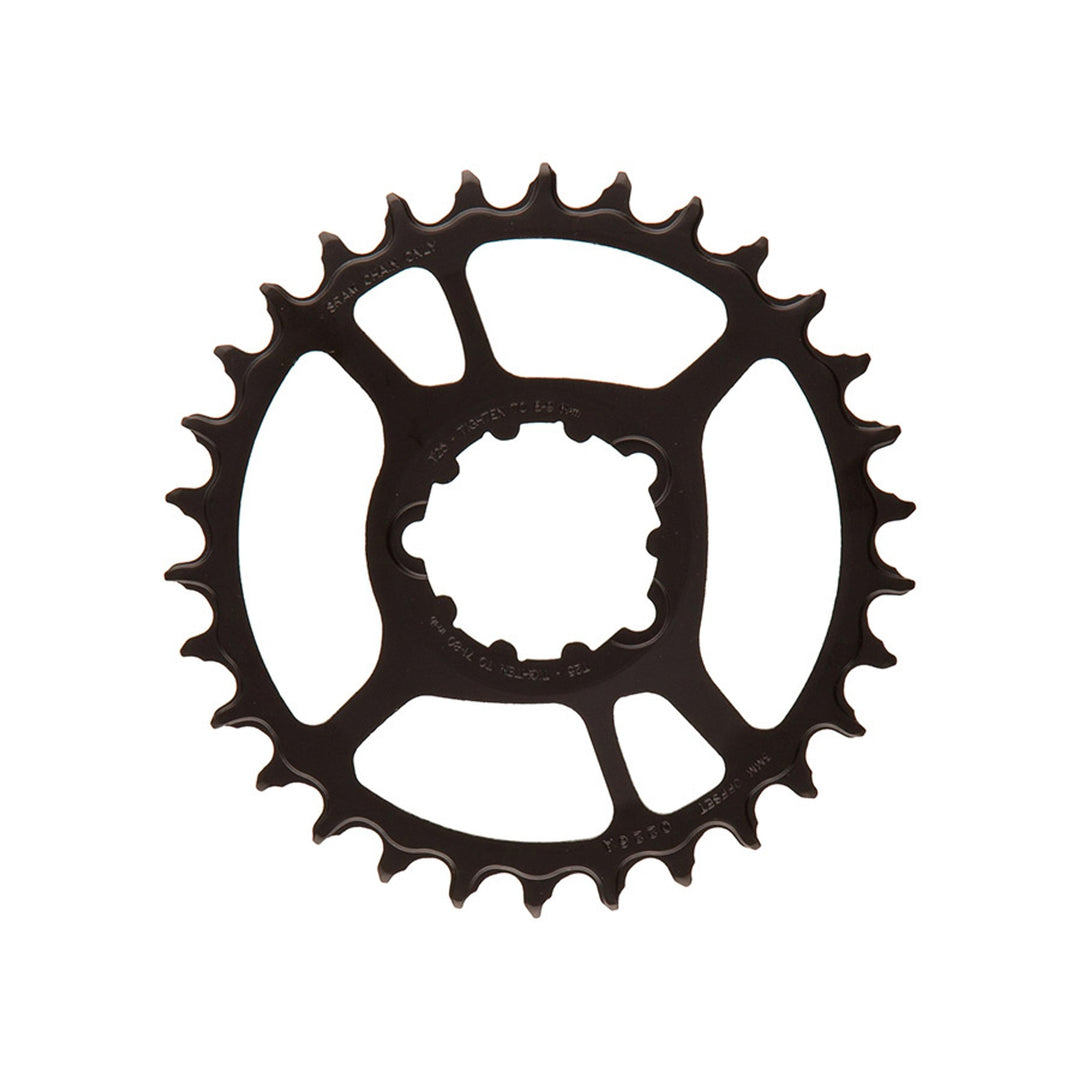 X-SYNC Eagle Steel 3mm F1 Chainring - Black
