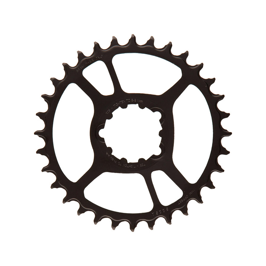 X-SYNC Eagle Steel 3mm F1 Chainring - Black
