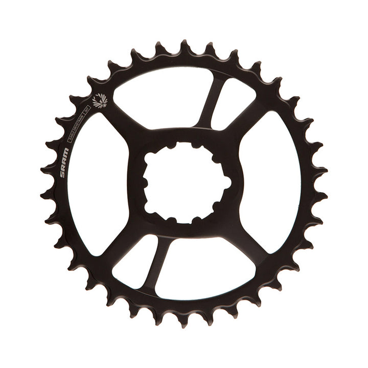 X-SYNC Eagle Steel 3mm F1 Chainring - Black