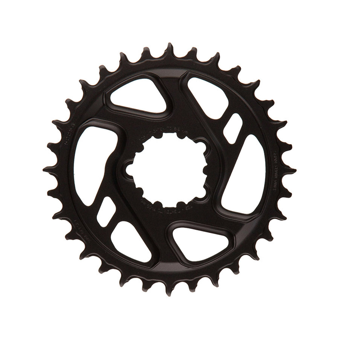 X-SYNC Eagle Aluminum 3mm F1 Chainring - Black