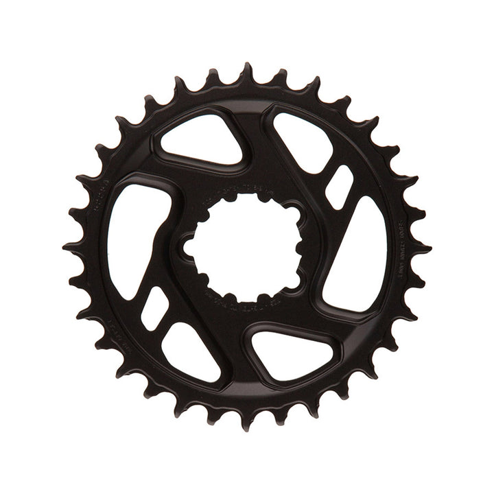 X-SYNC Eagle Aluminum 3mm F1 Chainring - Black