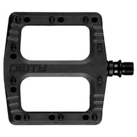 Deftrap, Platform Pedals, Body: Nylon, Spindle: Cr-Mo, Green, Pair
