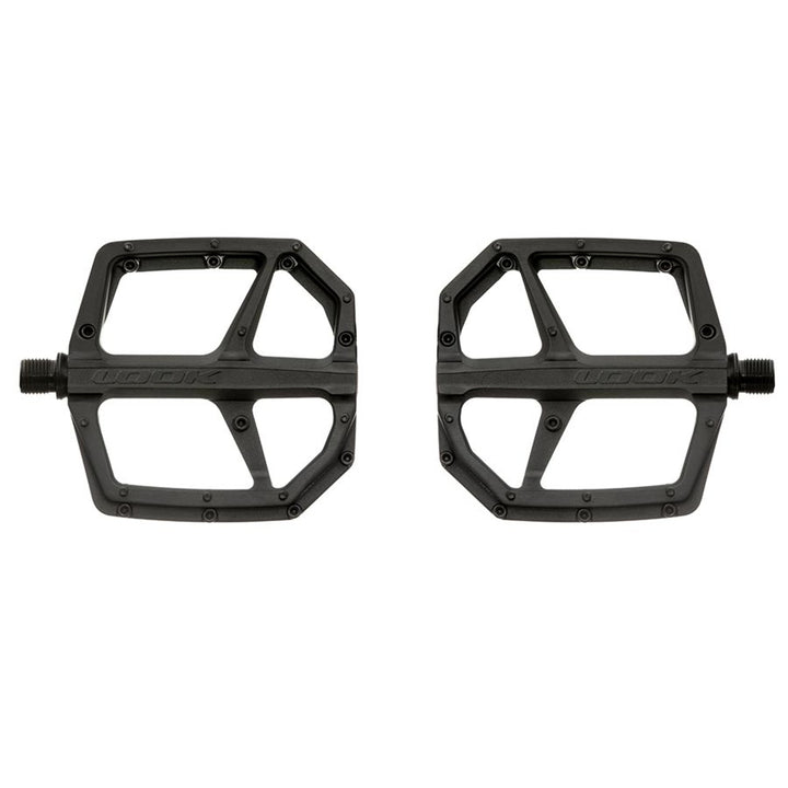 Trail Roc Plus, Platform Pedals, Body: Aluminum, 9/16'', Black, Pair