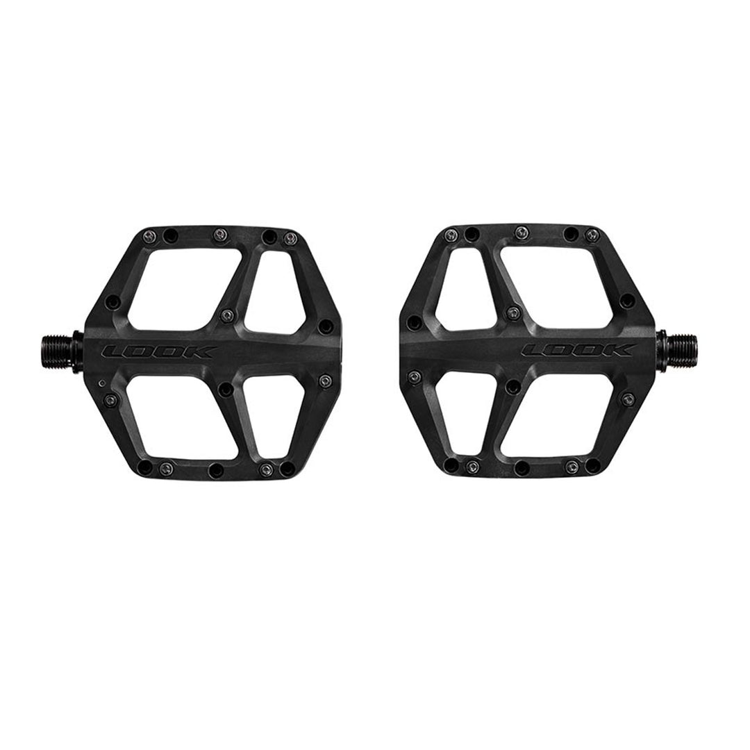 Trail Fusion, Platform Pedals, Body: Composite, 9/16'', Green, Pair