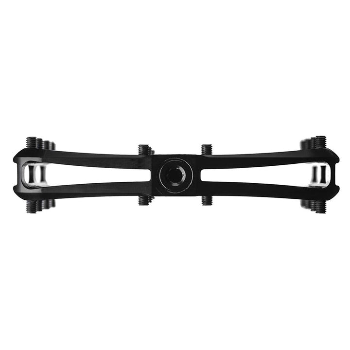 SuperVillain, Platform Pedals, Body: Aluminum, Spindle: Cr-Mo, 9/16'', Purple, Pair