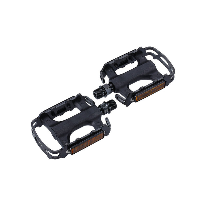 BPD-15B Mount&Go 2.0, Pedals, Body: Nylon, Spindle: Cr-Mo, 9/16'', Black, Pair