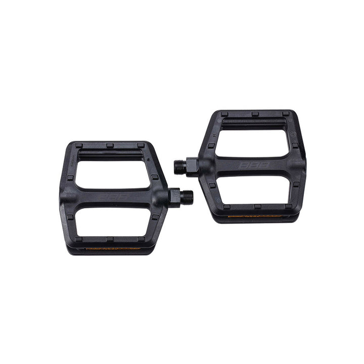 BPD-35 TrailRide, Platform Pedals, Body: Nylon, Spindle: Cr-Mo, 9/16'', Black, Pair
