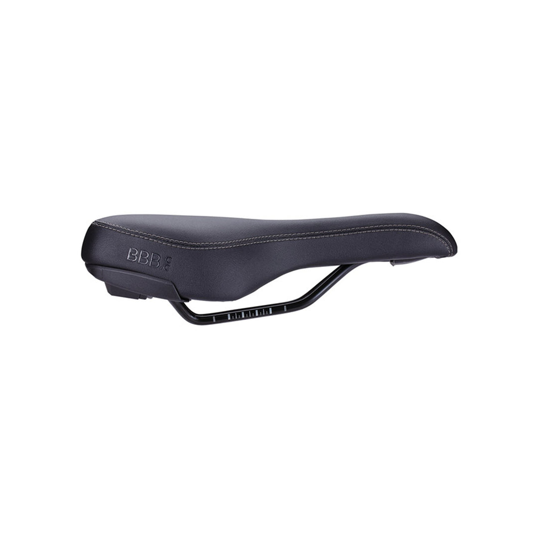 BSD-121 SoftShape Active, Saddle, 265 x 170mm, Unisex, 530g, Black