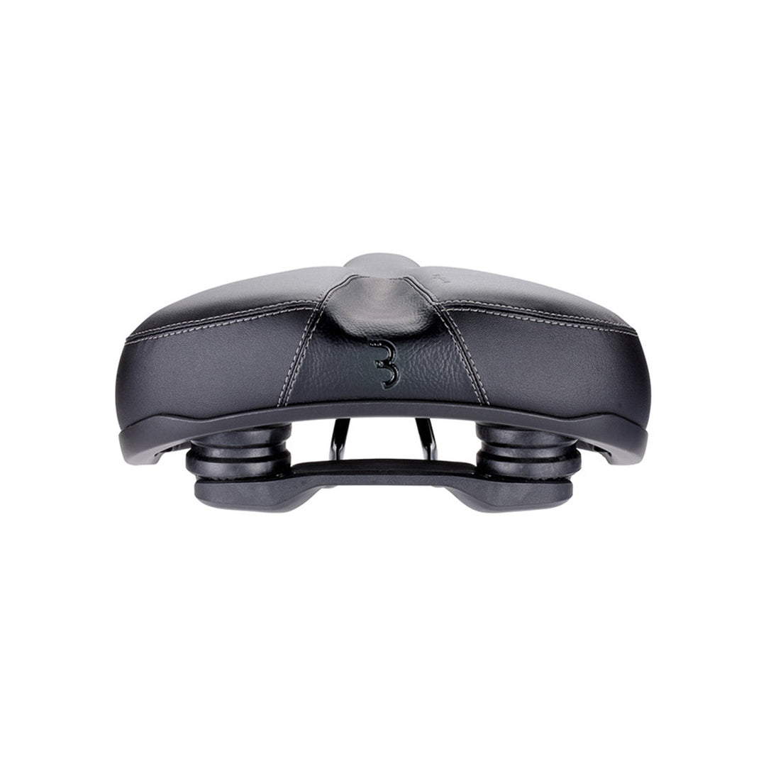 BSD-127 SoftShape Upright, Saddle, 265 x 220mm, Unisex, 850g, Black
