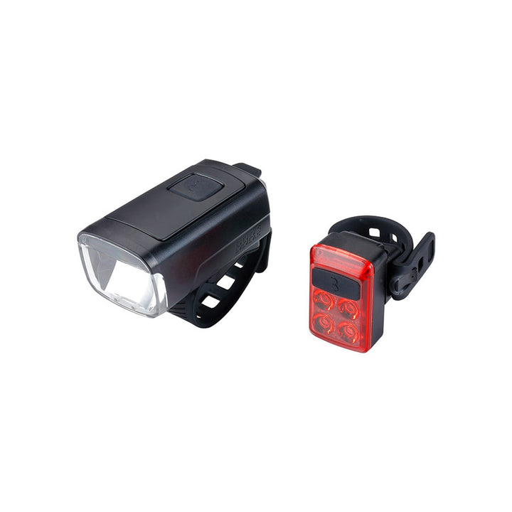 BLS-231 Stud50/Slide Combo, Light, Front and Rear, Black, Set
