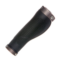 Ergo Clamper Grips, Lock-On, 130mm, Black