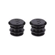 BHT-91S EndCaps, Bar End Plugs, Black, Pair