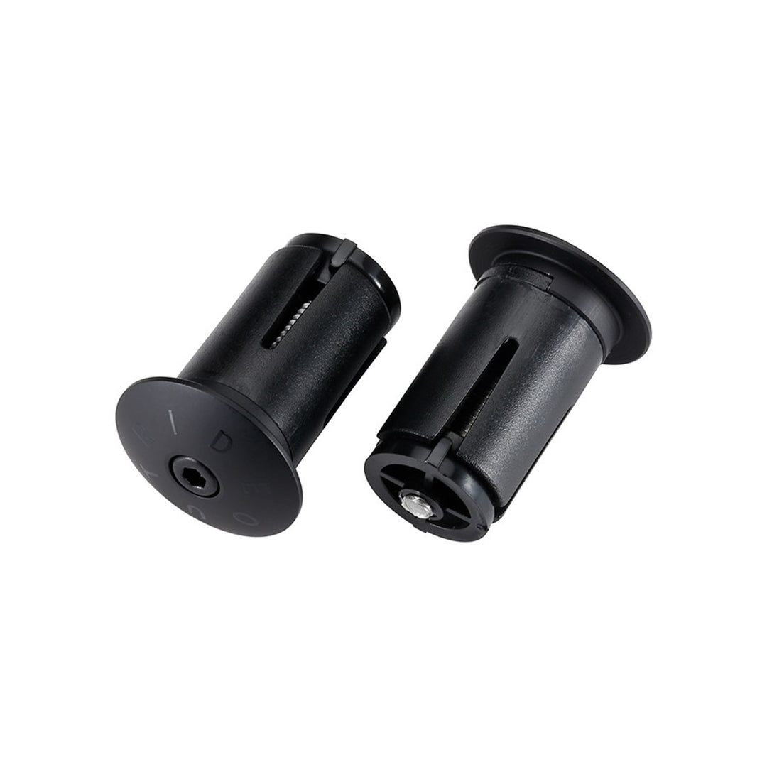 BHT-97 ScrewOn Alu, Bar End Plugs, Black, Aluminum, Pair