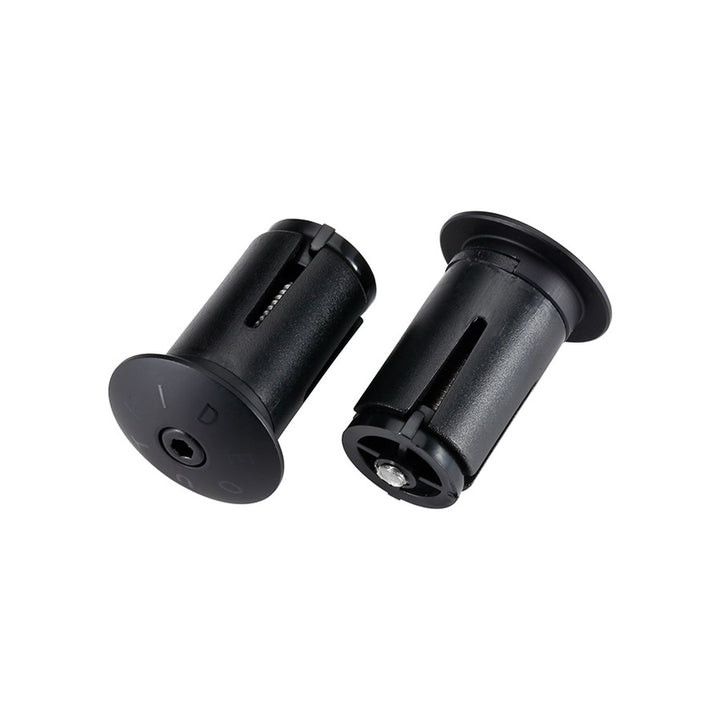 BHT-97 ScrewOn Alu, Bar End Plugs, Black, Aluminum, Pair